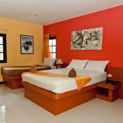 Отель Fullmoon Beach Resort 3* Стандартный номер с разными типами кроватей фото 9