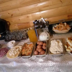 Гостиница Шато Леопард на Домбае 7 отзывов об отеле, цены и фото номеров - забронировать гостиницу Шато Леопард онлайн Домбай питание фото 2