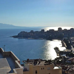 Отель Sea View Penthouse Албания, Саранда - отзывы, цены и фото номеров - забронировать отель Sea View Penthouse онлайн пляж фото 2