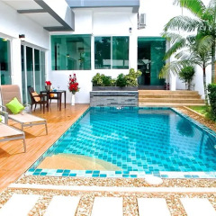 Отель CUBE 3 bedrooms Villa бассейн фото 2