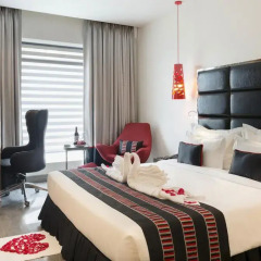 Отель Aauris 4* Номер Делюкс с различными типами кроватей фото 6
