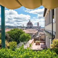 Отель Luxury Penthouse Accademia Италия, Флоренция - отзывы, цены и фото номеров - забронировать отель Luxury Penthouse Accademia онлайн балкон