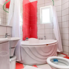 Отель Villa Happy Черногория, Тиват - отзывы, цены и фото номеров - забронировать отель Villa Happy онлайн ванная фото 2