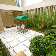 Отель Amain Boutique Motel Danshui 3* Стандартный номер с различными типами кроватей фото 15