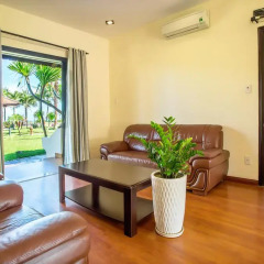 Отель Agribank Hoi An Beach Resort 3* Вилла с различными типами кроватей фото 6