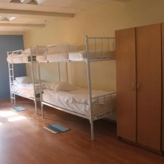 Гостиница "ГородОтель" на Рижском" 2* Кровать в мужском общем номере с двухъярусной кроватью фото 3