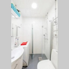 Отель Töölönkatu Apartment Финляндия, Хельсинки - отзывы, цены и фото номеров - забронировать отель Töölönkatu Apartment онлайн ванная
