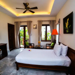 Отель Villa Orchid Garden Riverside 3* Номер Делюкс с различными типами кроватей фото 3