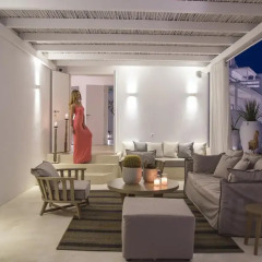 Livin Mykonos Hotel интерьер отеля