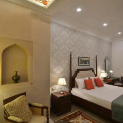 Отель WelcomHeritage Haveli Dharampura 5* Стандартный номер с различными типами кроватей фото 8