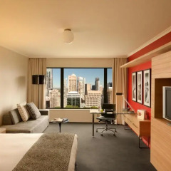 Отель Pullman Sydney Hyde Park 5* Улучшенный номер с различными типами кроватей фото 2