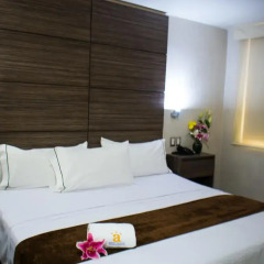 Hotel Expo Abastos 3* Стандартный номер с разными типами кроватей фото 7
