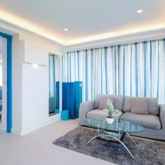 Отель Rocco Huahin Condominium Люкс с различными типами кроватей фото 15
