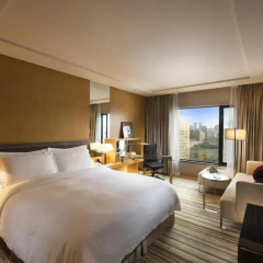 Отель Hilton Beijing 4* Номер Делюкс с различными типами кроватей фото 2