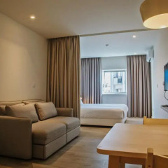 Hotel Spot Family Suites 4* Улучшенная студия разные типы кроватей фото 9