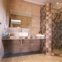 Отель Terezas Hotel Греция, Корфу - отзывы, цены и фото номеров - забронировать отель Terezas Hotel онлайн ванная фото 2