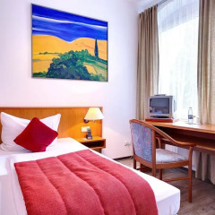 Отель ArtHotel City 3* Стандартный номер с различными типами кроватей фото 8