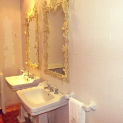 Hotel Rural Casa Viscondes Varzea Ламего ванная