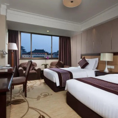 Jin Jiang West Capital International Hotel 3* Номер Делюкс с 2 отдельными кроватями