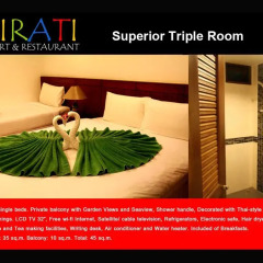 Отель Kirati Beach Resort 3* Улучшенный номер с различными типами кроватей фото 5