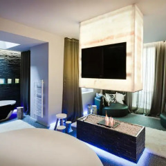 Seven Hotel Paris 4* Улучшенный люкс с различными типами кроватей фото 19