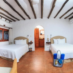 Отель Las Nubes de Holbox 3* Бунгало с различными типами кроватей фото 14
