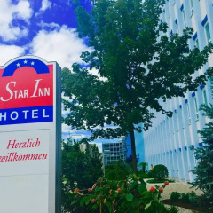Отель Star Inn Hotel München Schwabing, by Comfort Германия, Мюнхен - отзывы, цены и фото номеров - забронировать отель Star Inn Hotel München Schwabing, by Comfort онлайн парковка