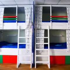 Хостел ID Hostel Rostov Кровать в женском общем номере с двухъярусной кроватью фото 13