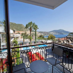 Samira Exclusive Hotel & Apartments Турция, Калкан - отзывы, цены и фото номеров - забронировать отель Samira Exclusive Hotel & Apartments онлайн балкон
