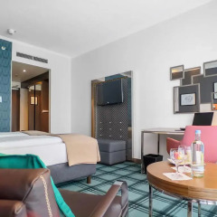 Radisson Blu Hotel, Hannover 4* Стандартный номер разные типы кроватей фото 2
