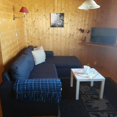 Отель Tjeldsundbrua Camping Коттедж с различными типами кроватей фото 8