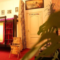 Loft Hostel Minsk Кровать в общем номере с двухъярусной кроватью фото 5