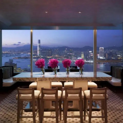 Отель Conrad Hong Kong 5* Представительский номер с различными типами кроватей фото 7
