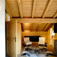 Отель Hôtel Alpaga 5* Шале с различными типами кроватей фото 14