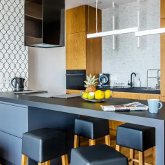 Отель Apartamenty Sky Tower Студия с различными типами кроватей фото 10