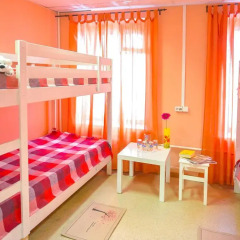 Хостел Панда Кровати в общем номере с двухъярусными кроватями фото 5