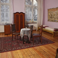 Hostel Mleczarnia Кровать в женском общем номере с двухъярусной кроватью