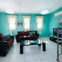 Отель Oceanview Villa 089 Кипр, Протарас - отзывы, цены и фото номеров - забронировать отель Oceanview Villa 089 онлайн комната для гостей фото 5