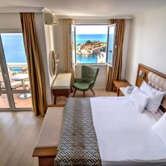 Hotel Adrovic Sveti Stefan 3* Студия с различными типами кроватей фото 14