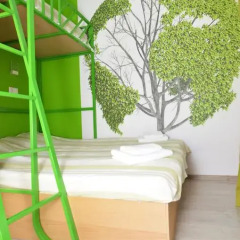 Eco Son Hotel & Hostel Стандартный семейный номер с двуспальной кроватью фото 9