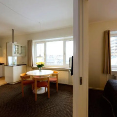 Отель Ascot Apartments Дания, Копенгаген - 2 отзыва об отеле, цены и фото номеров - забронировать отель Ascot Apartments онлайн комната для гостей фото 5
