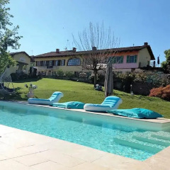 Отель Bed & Breakfast Villa "Piemonte" Тильйоле бассейн фото 2