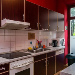 Central Globetrotter Hostel Leipzig Hauptbahnhof Кровать в общем номере с двухъярусной кроватью фото 9