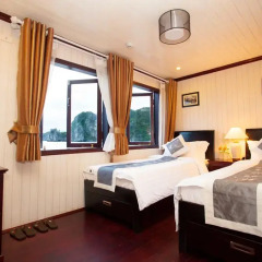 Отель Halong Phoenix Cruiser 4* Стандартный номер с различными типами кроватей фото 2