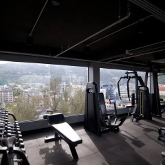 Отель G Penthouse фитнесс-зал фото 3