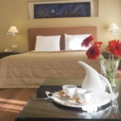 Davitel Tobacco Hotel 4* Стандартный семейный номер с двуспальной кроватью фото 2