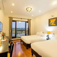 Отель Riverside Impression Homestay Villa 3* Номер Делюкс с 2 отдельными кроватями фото 8