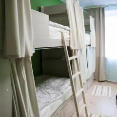 Brusnika Hostel Кровать в общем номере с двухъярусной кроватью фото 13