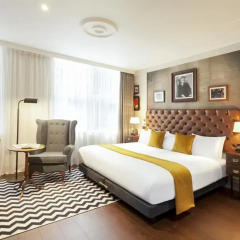 Hotel Indigo Edinburgh - Princes Street 4* Улучшенный номер с различными типами кроватей фото 3