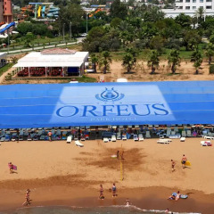 Orfeus Park Hotel Турция, Сиде - 1 отзыв об отеле, цены и фото номеров - забронировать отель Orfeus Park Hotel онлайн пляж фото 2